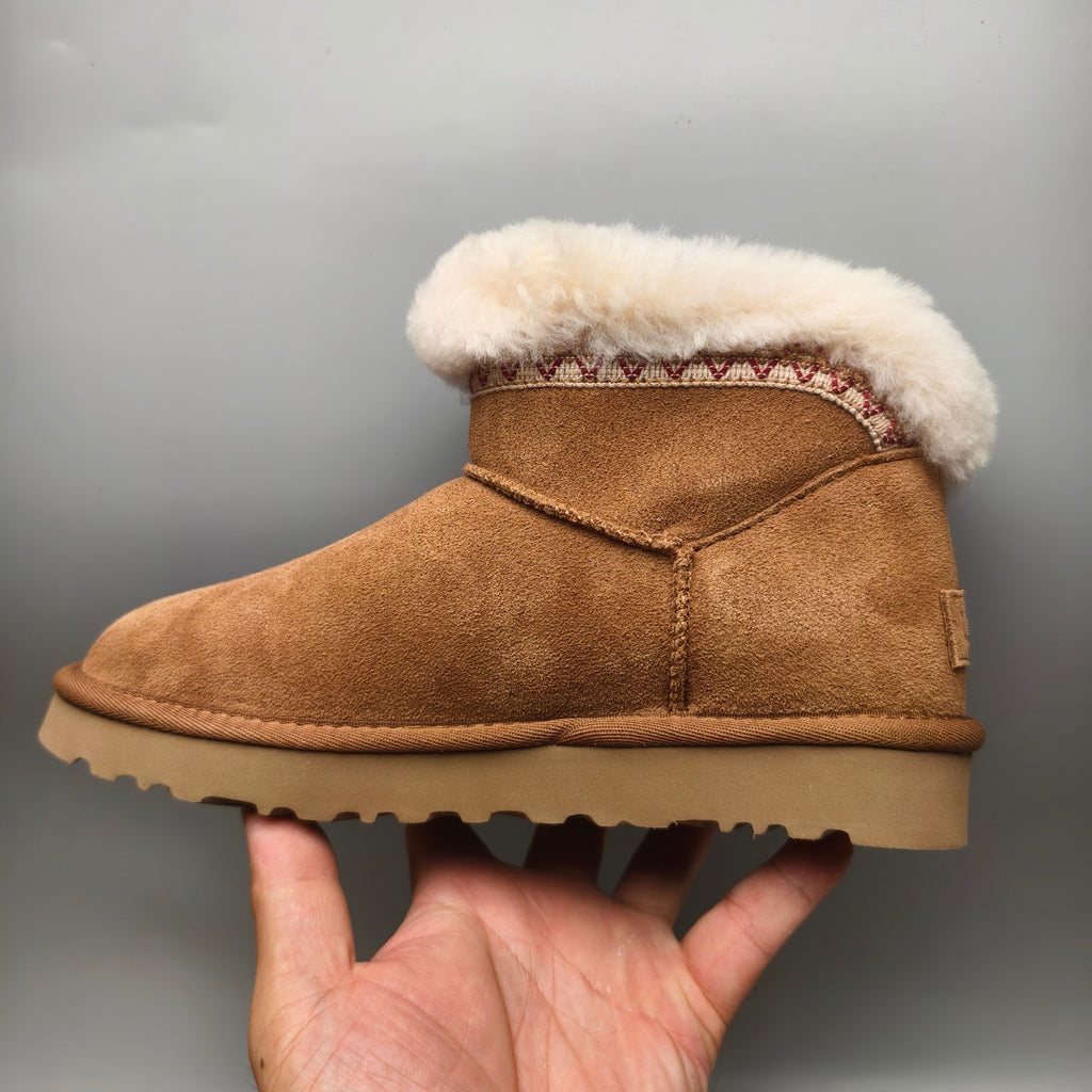 Chestnut Ethnic-Inspired Low-Top Casual Shoes | Model 4496