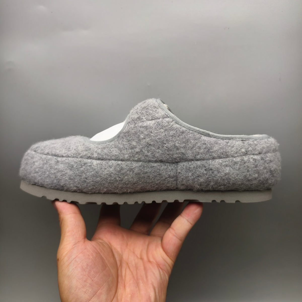 Gray Ultra-Light Mary Jane Casual Shoes | Model 5097