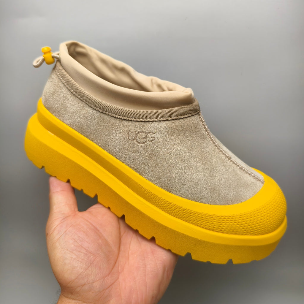 Model 4096 Yellow Slip-On Casual Shoes