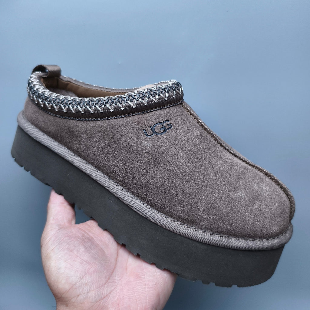 Walnut Brown Ethnic-Inspired Platform Casual Shoes | 2553 / 2130