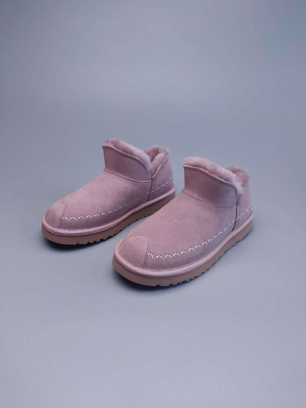 Muted Pink Ankle Boots – Model 0888