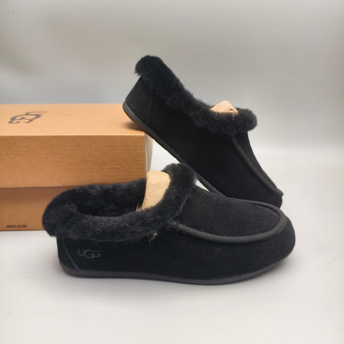 Black Slip-On House Shoes – Model 1391