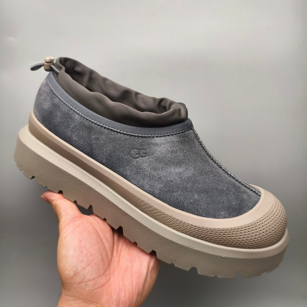 Dark Gray Slip-On Casual Shoes | Model 4096