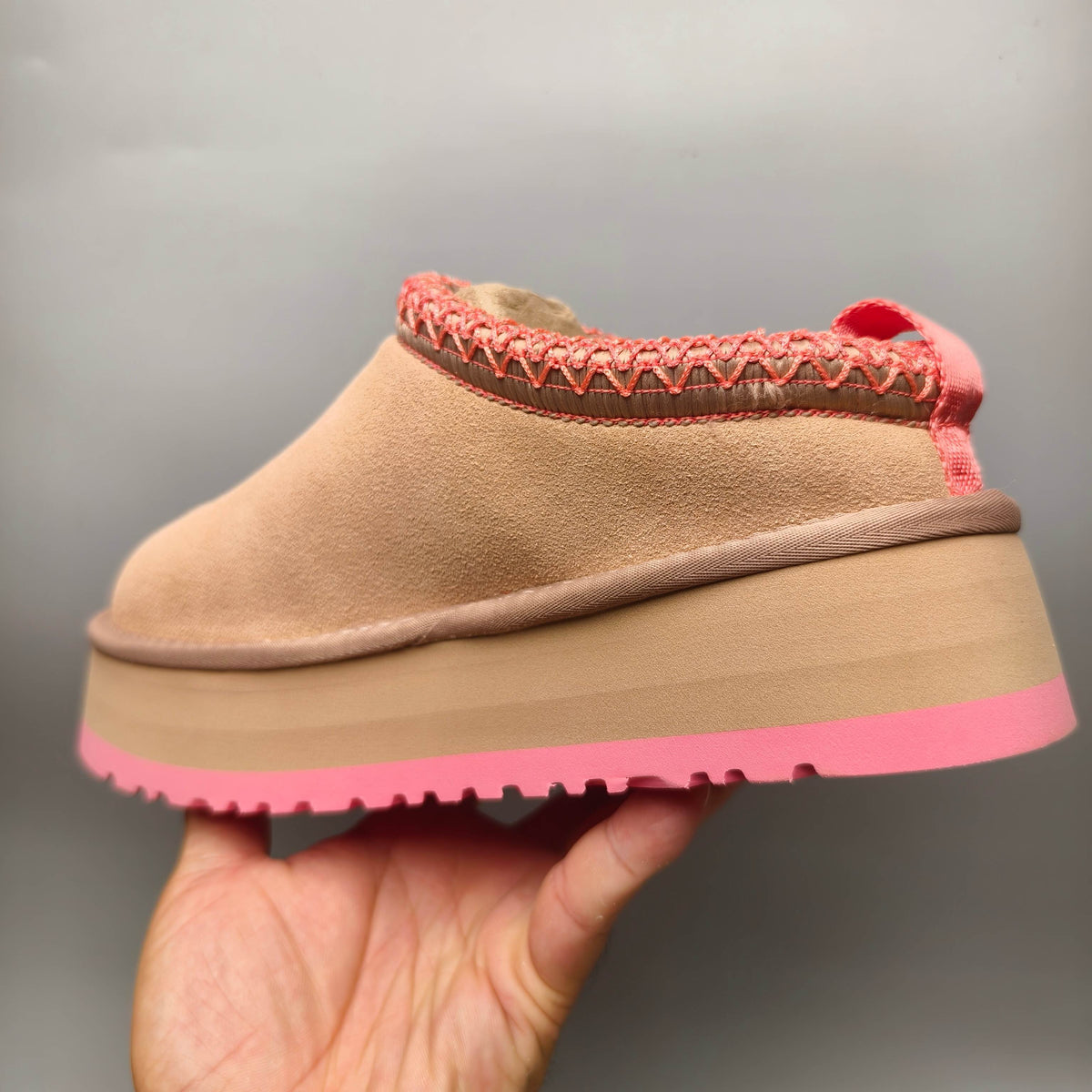 Pink Ethnic-Inspired Platform Casual Shoes | 2553 / 2130