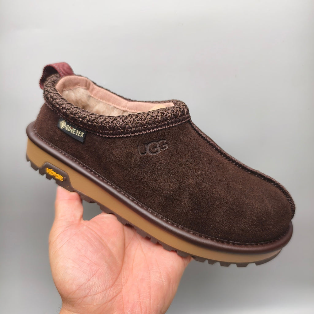 Chocolate Brown Unisex Folk-Inspired Casual Shoes – Model 1304