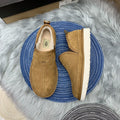 Men's Chestnut Brown Low-Top Slip-On Casual Shoes | Model 3455
