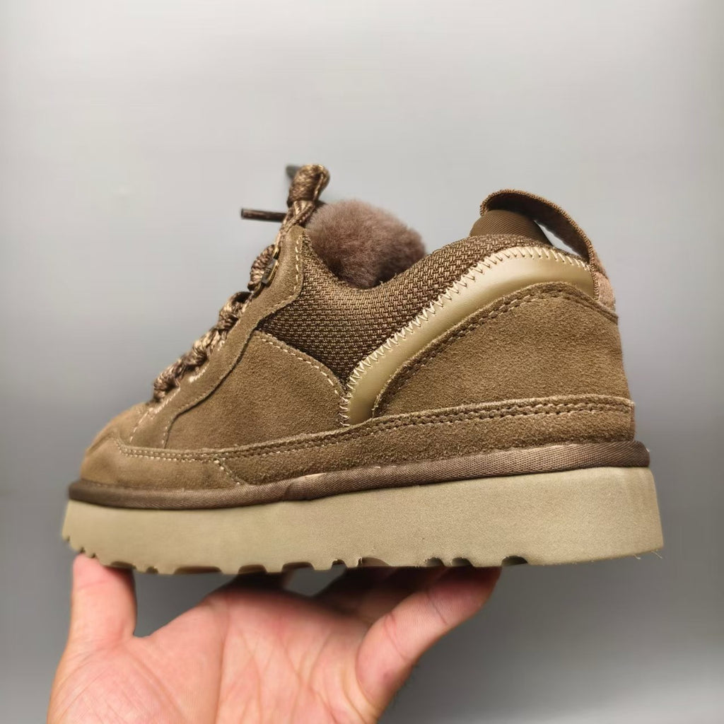 Walnut Brown Mesh Casual Sneakers | Model 4032