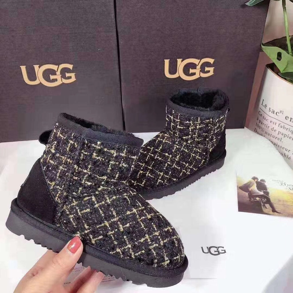 Black Chic Kids' Winter Boots | Model 5854