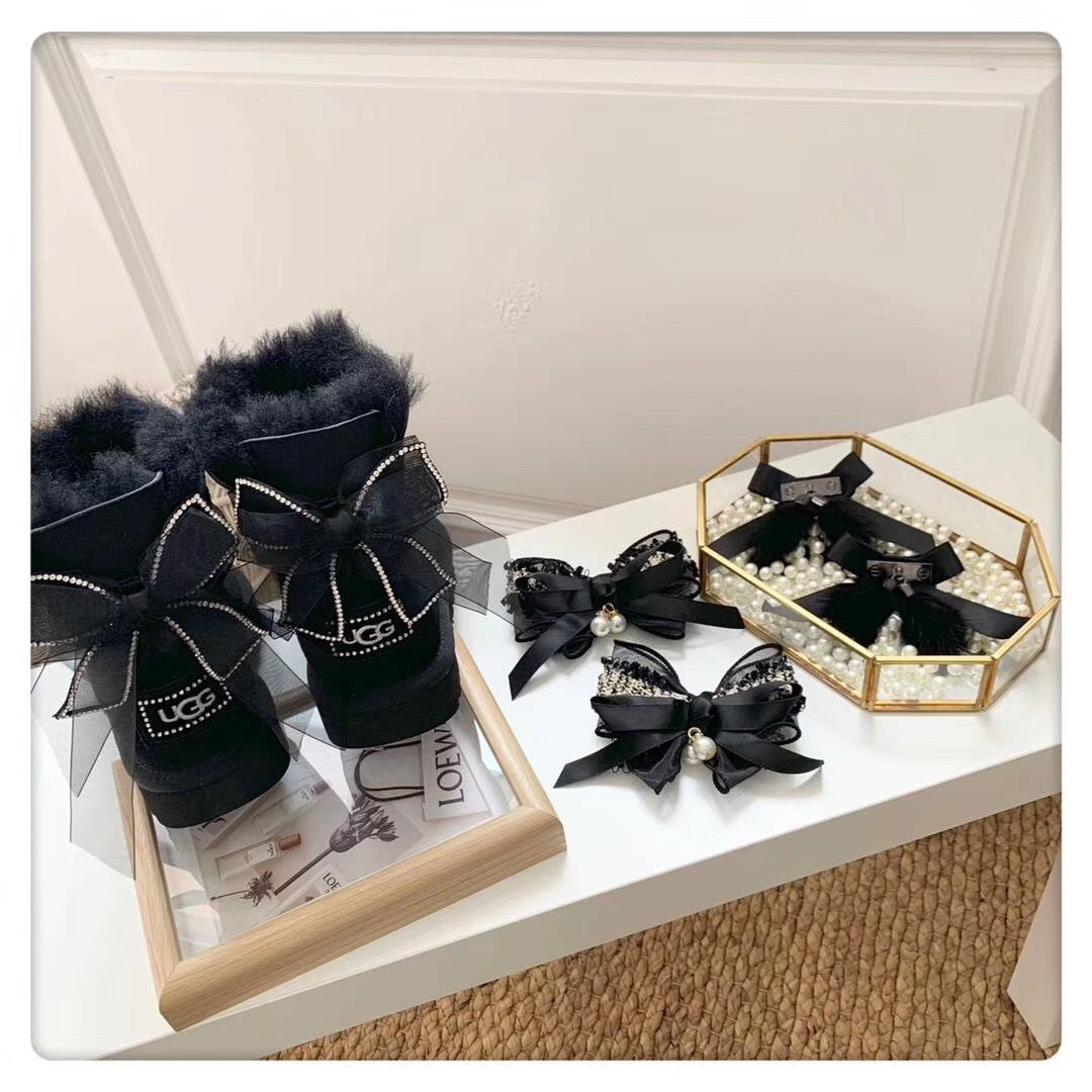 Classic Black 3-Way Winter Boots | Model 6503