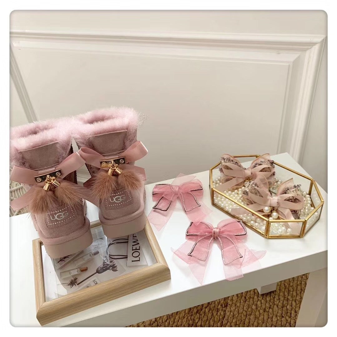 Dusty Pink 3-Way Winter Boots | Model 6503