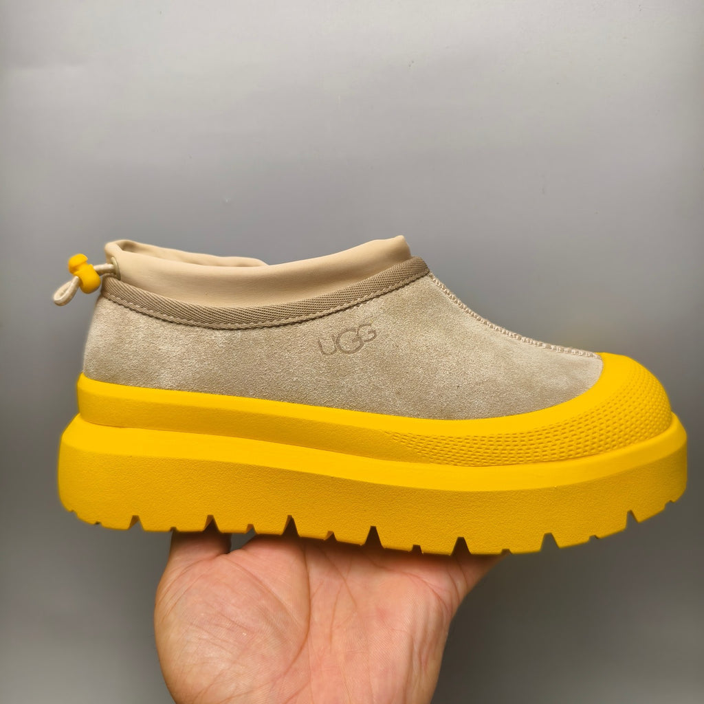 Model 4096 Yellow Slip-On Casual Shoes