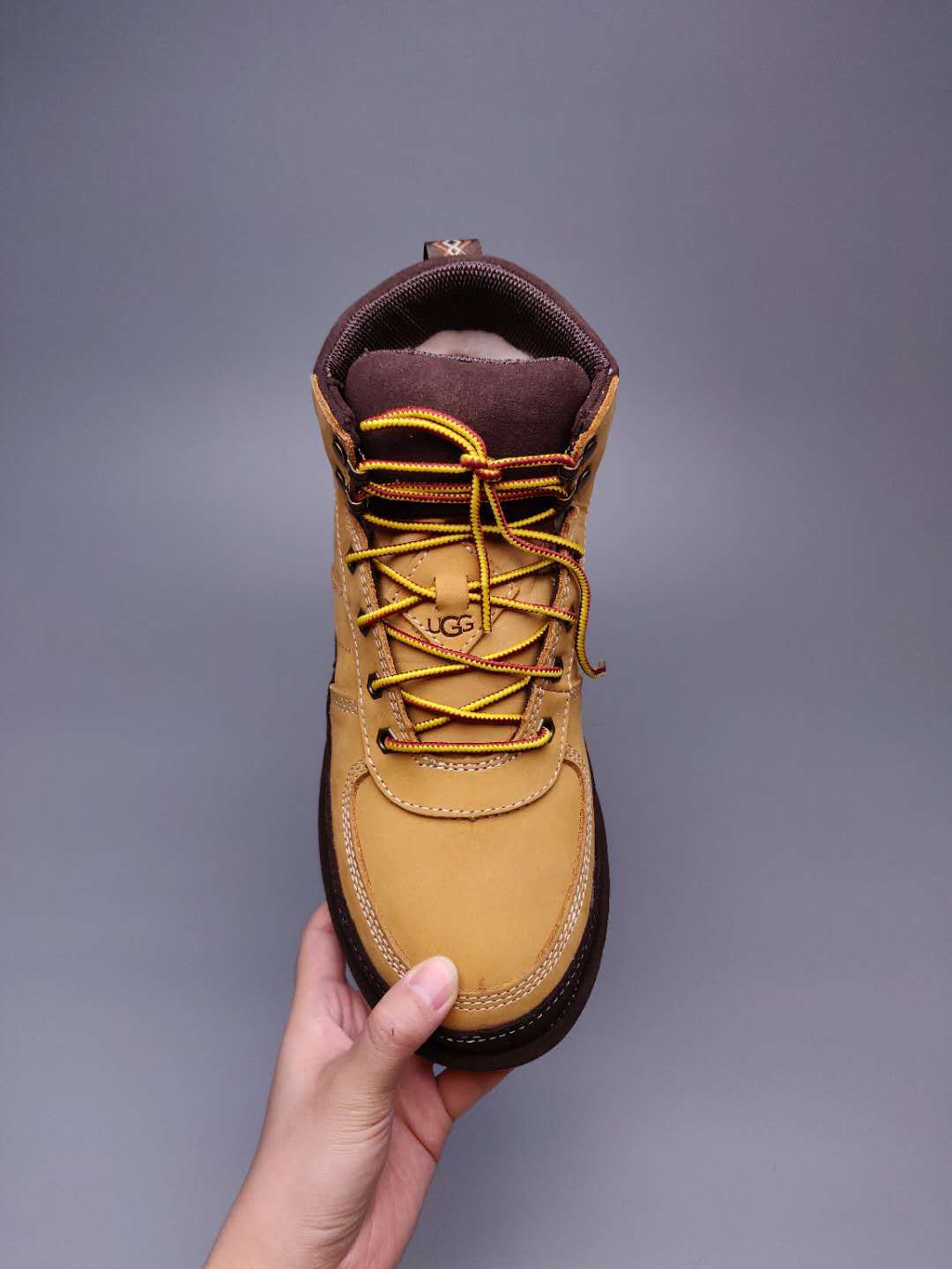 Men's Chestnut Brown Lace-Up Casual Shoes | Model 2991
