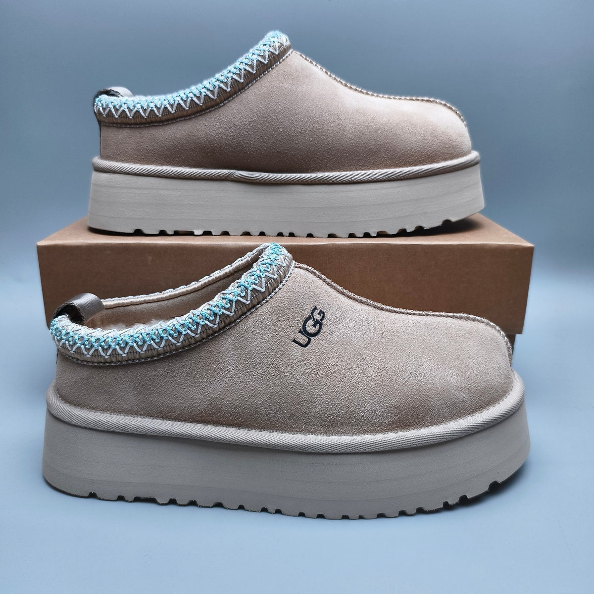 Beige Ethnic-Inspired Platform Casual Shoes | 2553 / 2130