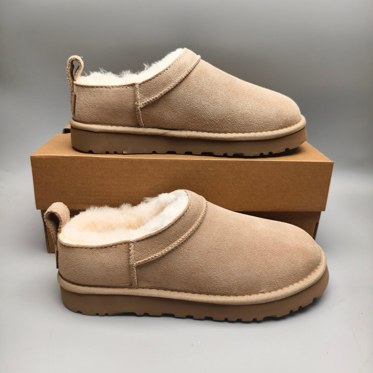 Women's Classic Sand Slip-On Shoes | Model 3891