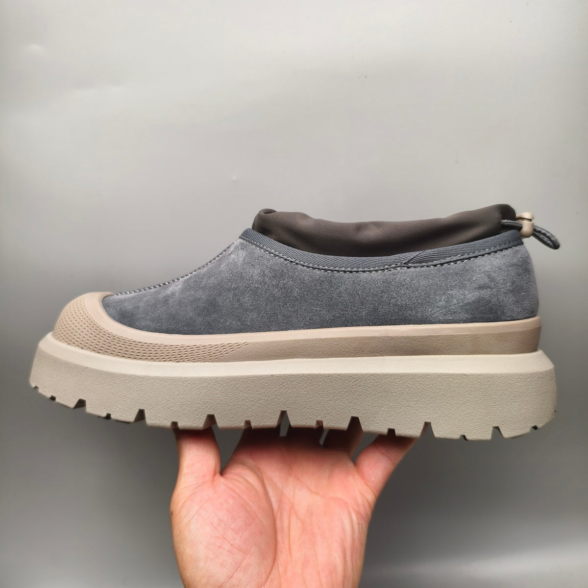 Dark Gray Slip-On Casual Shoes | Model 4096