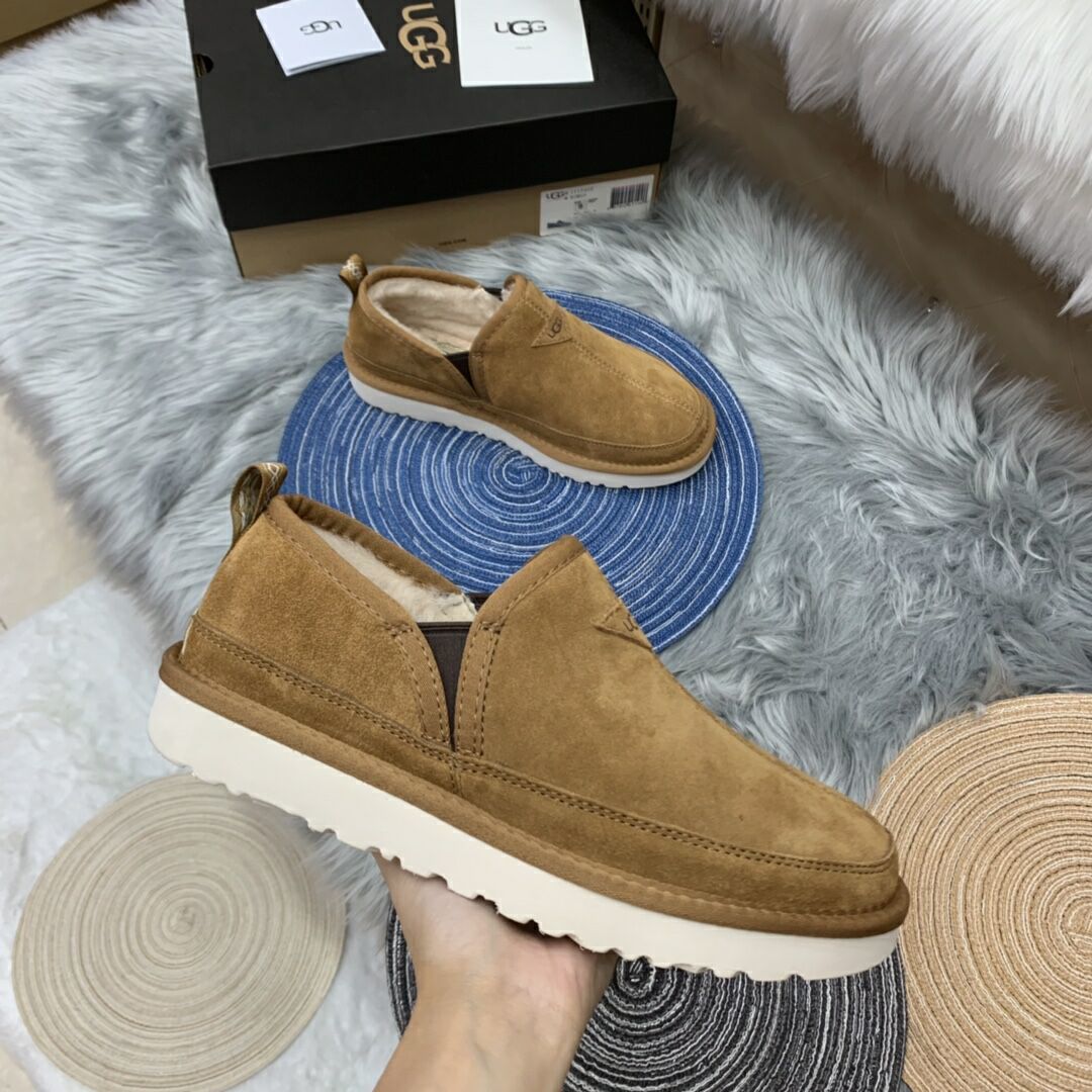 Men's Chestnut Brown Low-Top Slip-On Casual Shoes | Model 3455