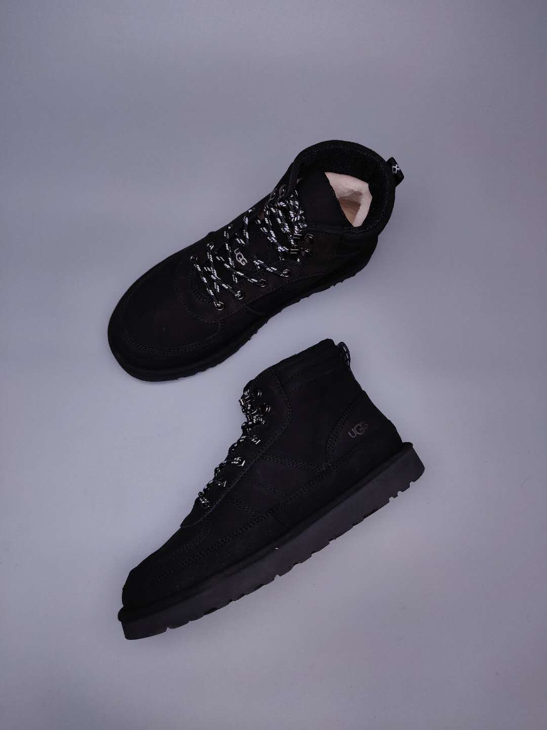 Men's Black Lace-Up Casual Shoes | Model 2991