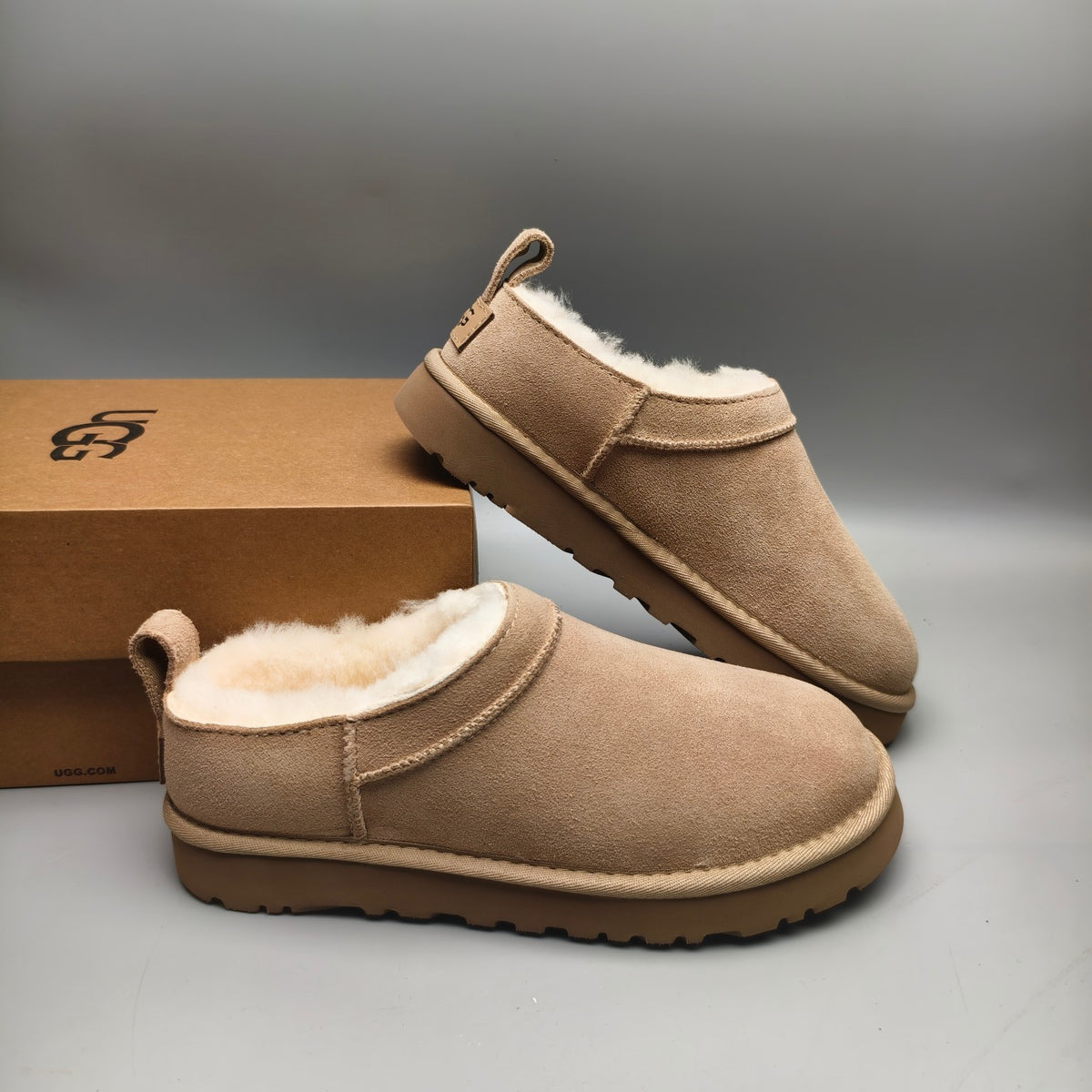 Women's Classic Sand Slip-On Shoes | Model 3891