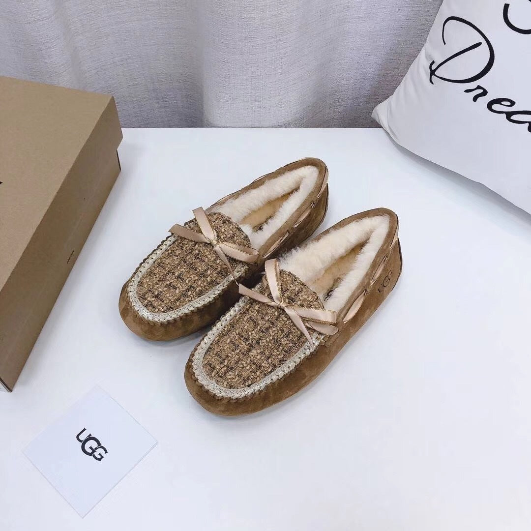 Chestnut Chic Moccasin-Style Shoes | Model 5623