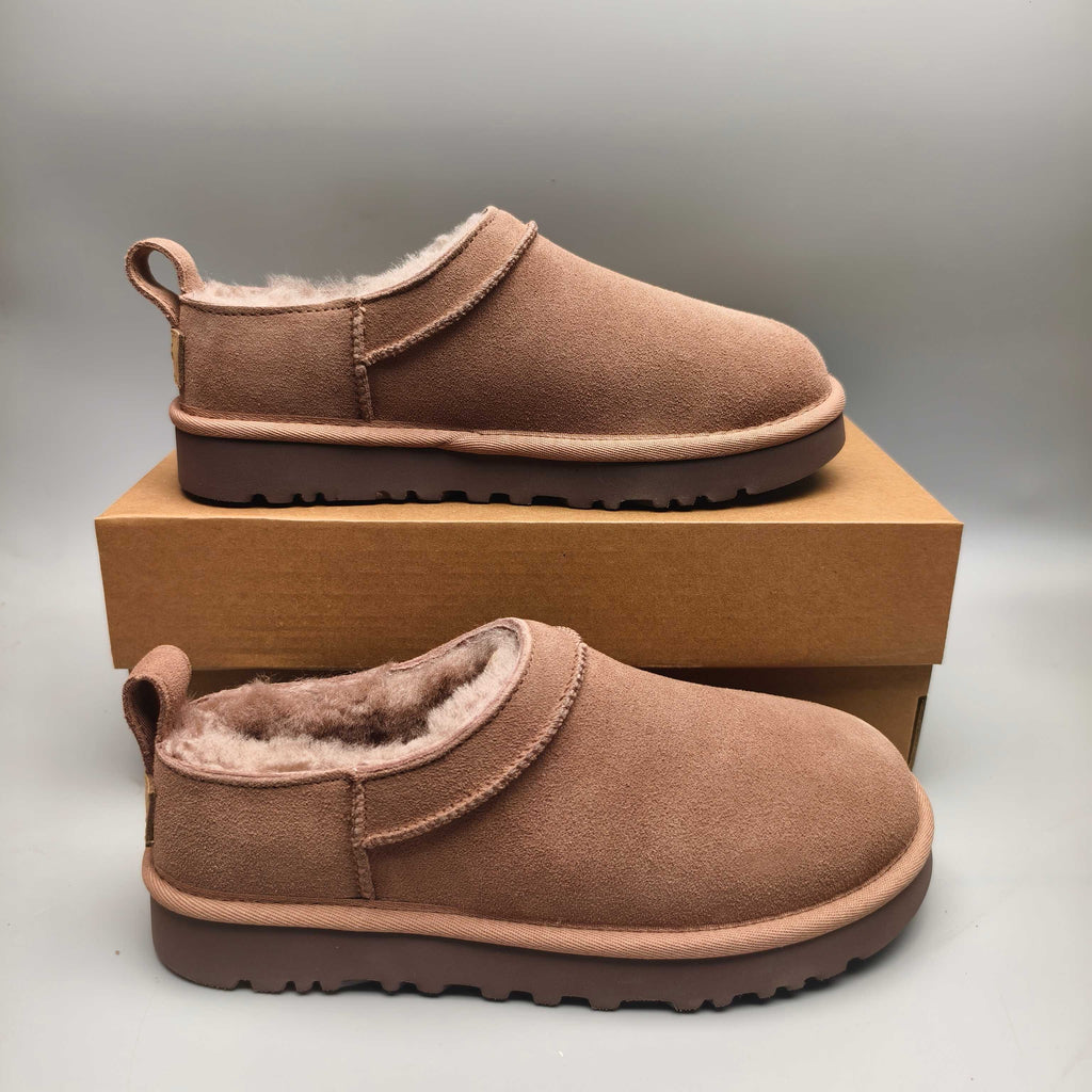 Women's Classic Muted Pink Slip-On Shoes | Model 3891