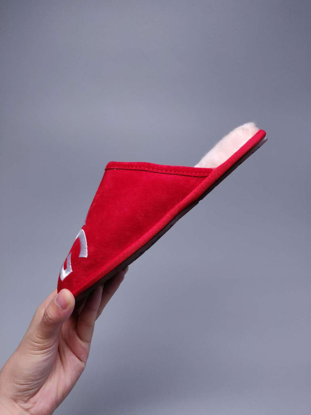 Bright Red G Indoor Slippers | Model 2593