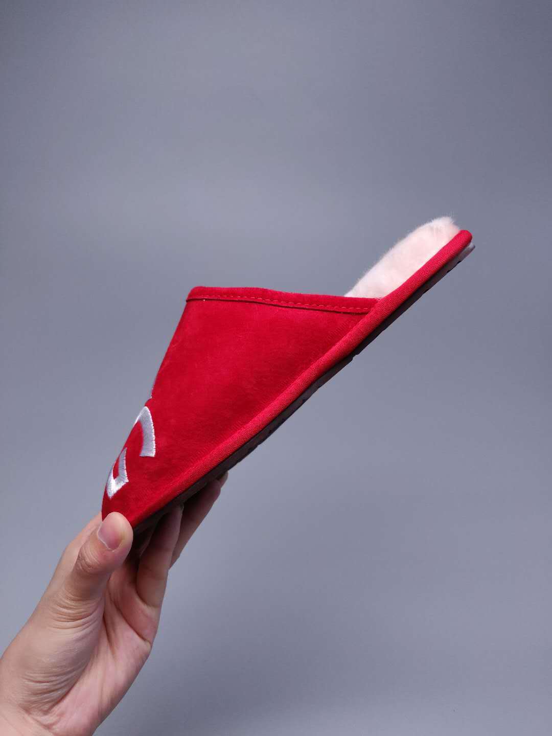 Bright Red G Indoor Slippers | Model 2593