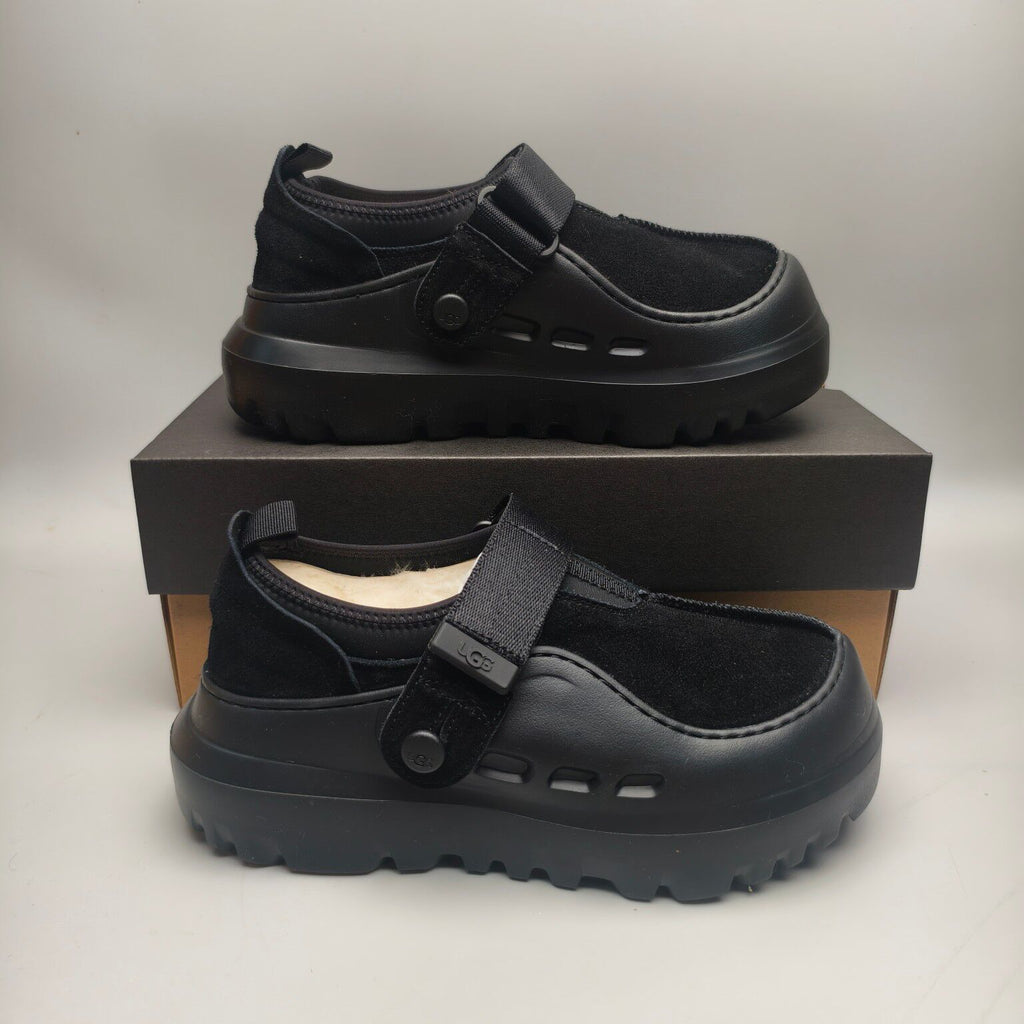 Black Unisex Slip-On Casual Shoes | Model 7550