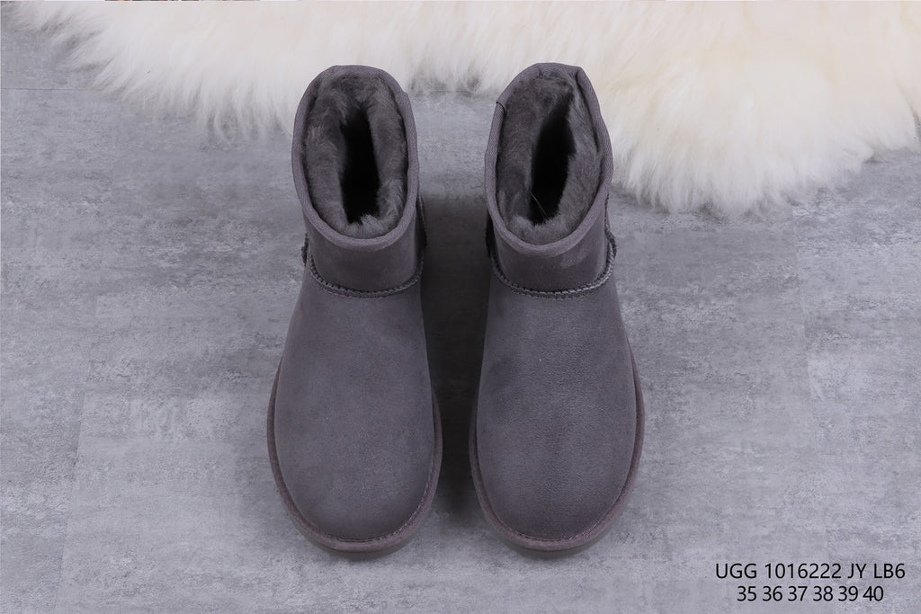 Gray Classic Mini II Ankle Boots | Model 6222