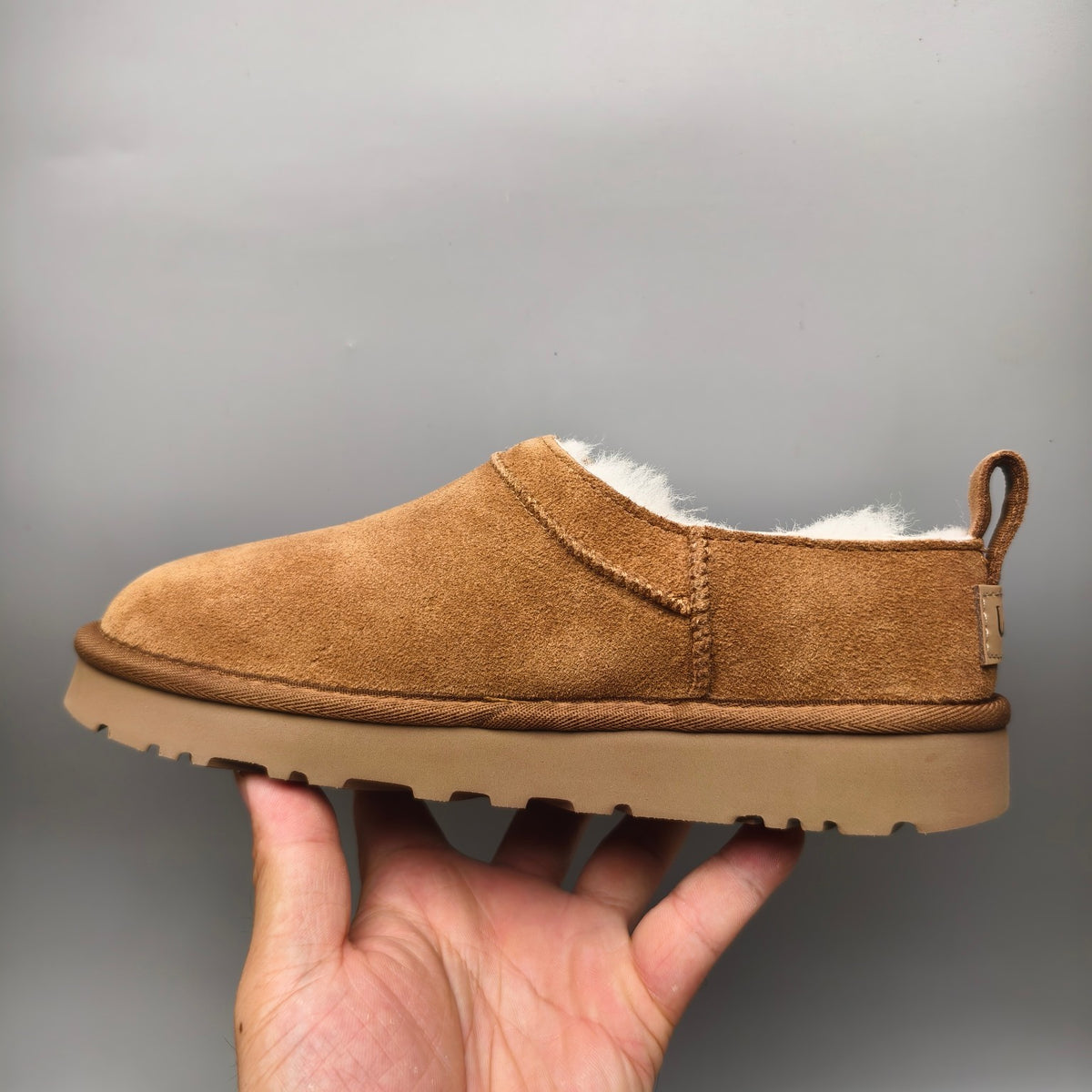 Women's Classic Chestnut Slip-On Shoes | Model 3891