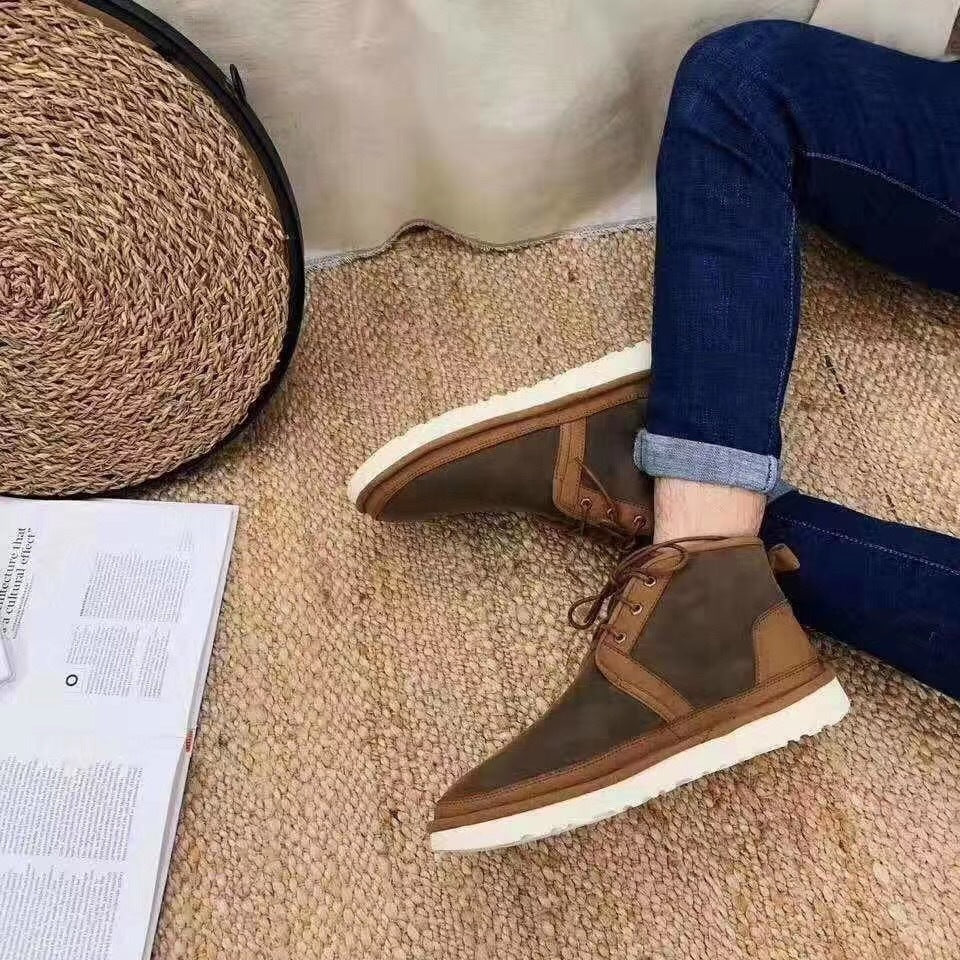 Chestnut Brown Zip-Up Casual Shoes | Model 3883