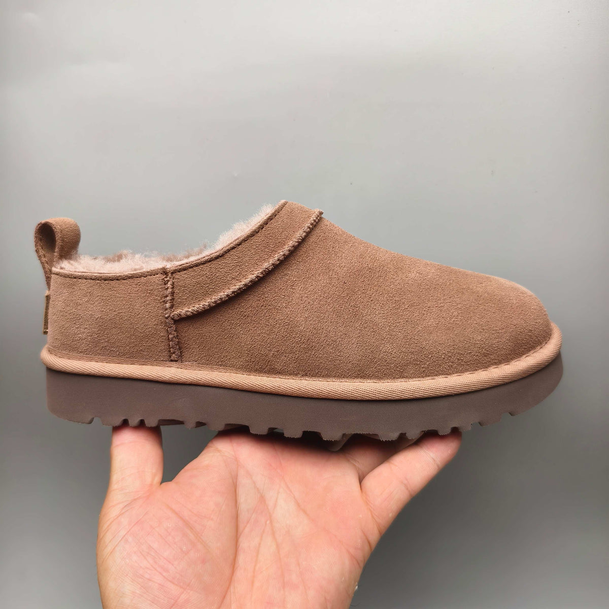 Women's Classic Muted Pink Slip-On Shoes | Model 3891