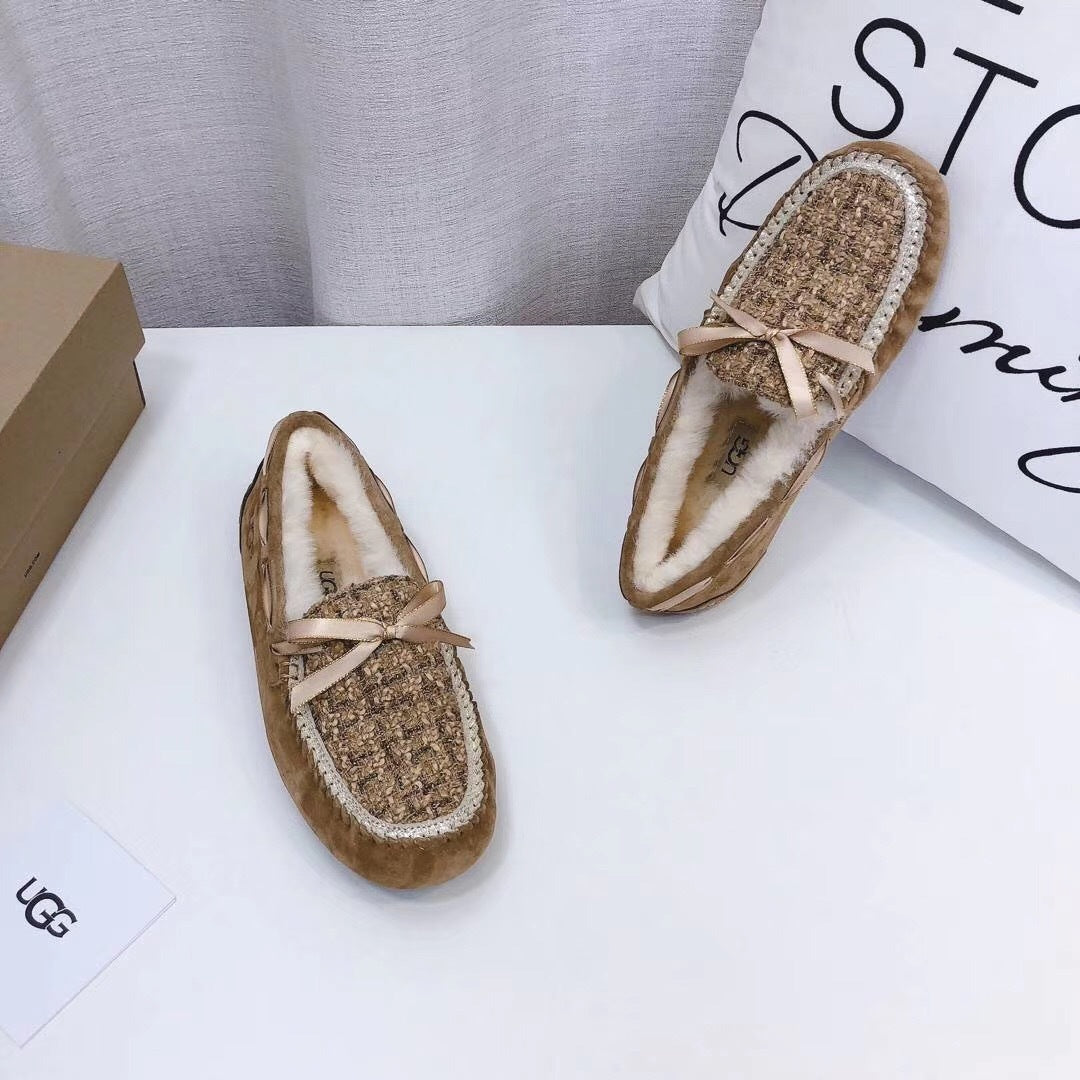 Chestnut Chic Moccasin-Style Shoes | Model 5623