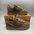Walnut Brown Mesh Casual Sneakers | Model 4032