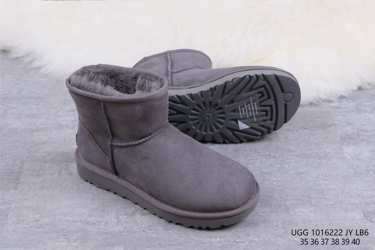 Gray Classic Mini II Ankle Boots | Model 6222