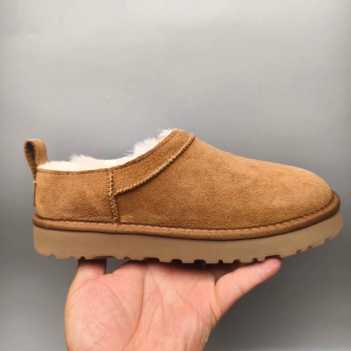 Women's Classic Chestnut Slip-On Shoes | Model 3891