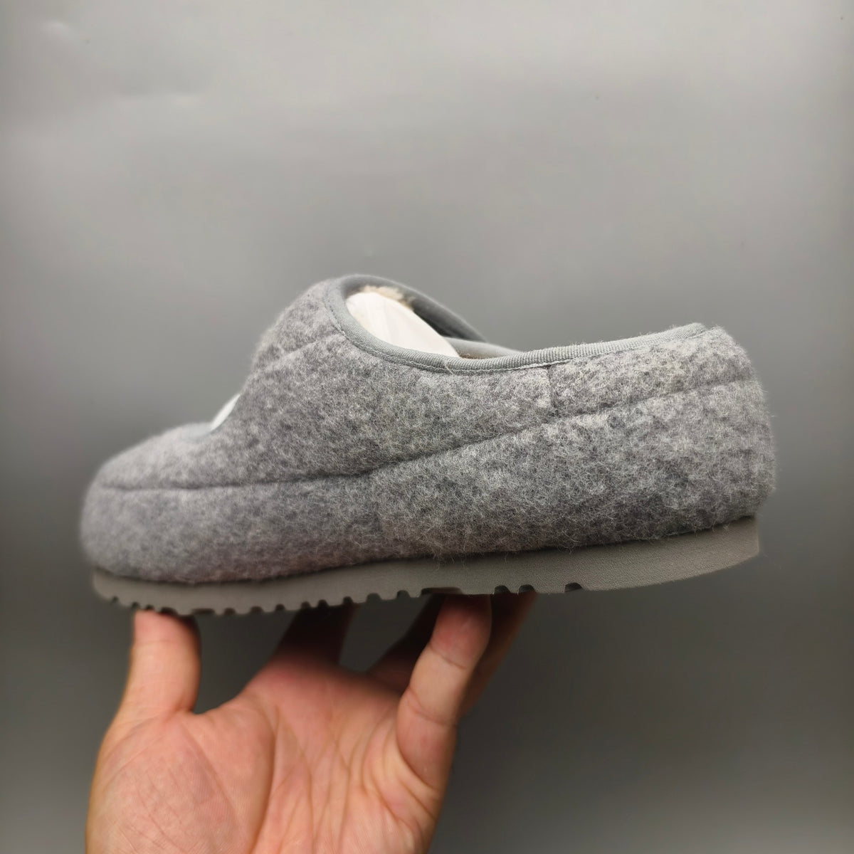 Gray Ultra-Light Mary Jane Casual Shoes | Model 5097