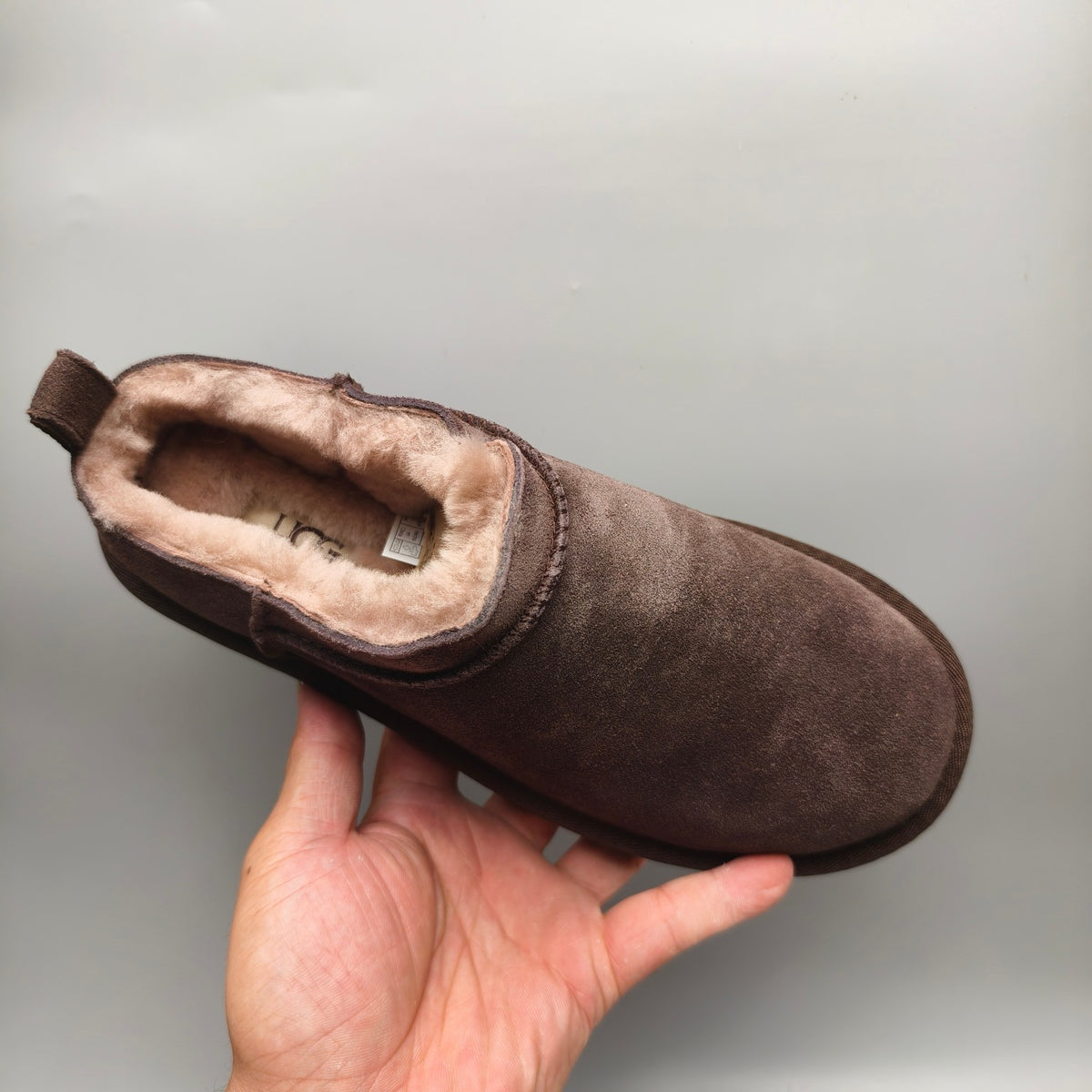 Women's Classic Chocolate Brown Slip-On Shoes | Model 3891
