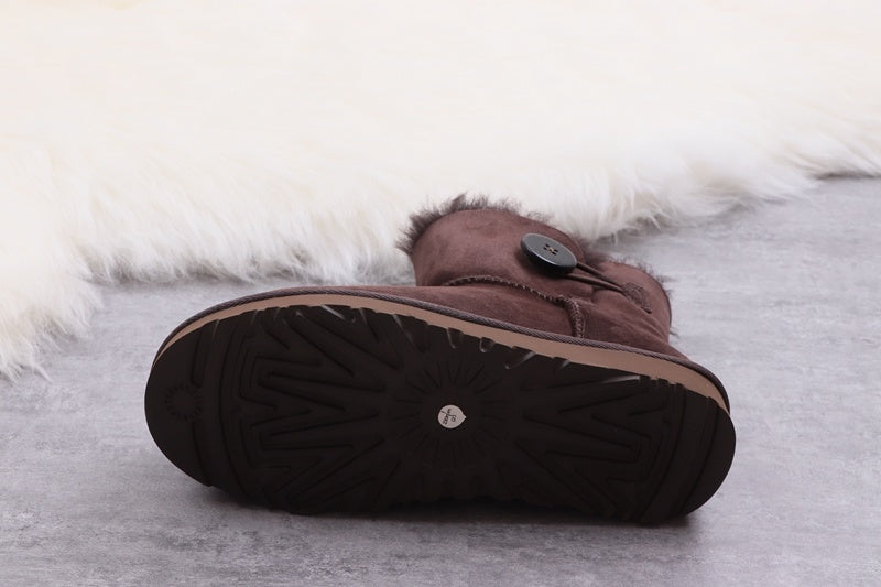 Coffee Brown W Mini Bailey Button II Boots | Model 6422