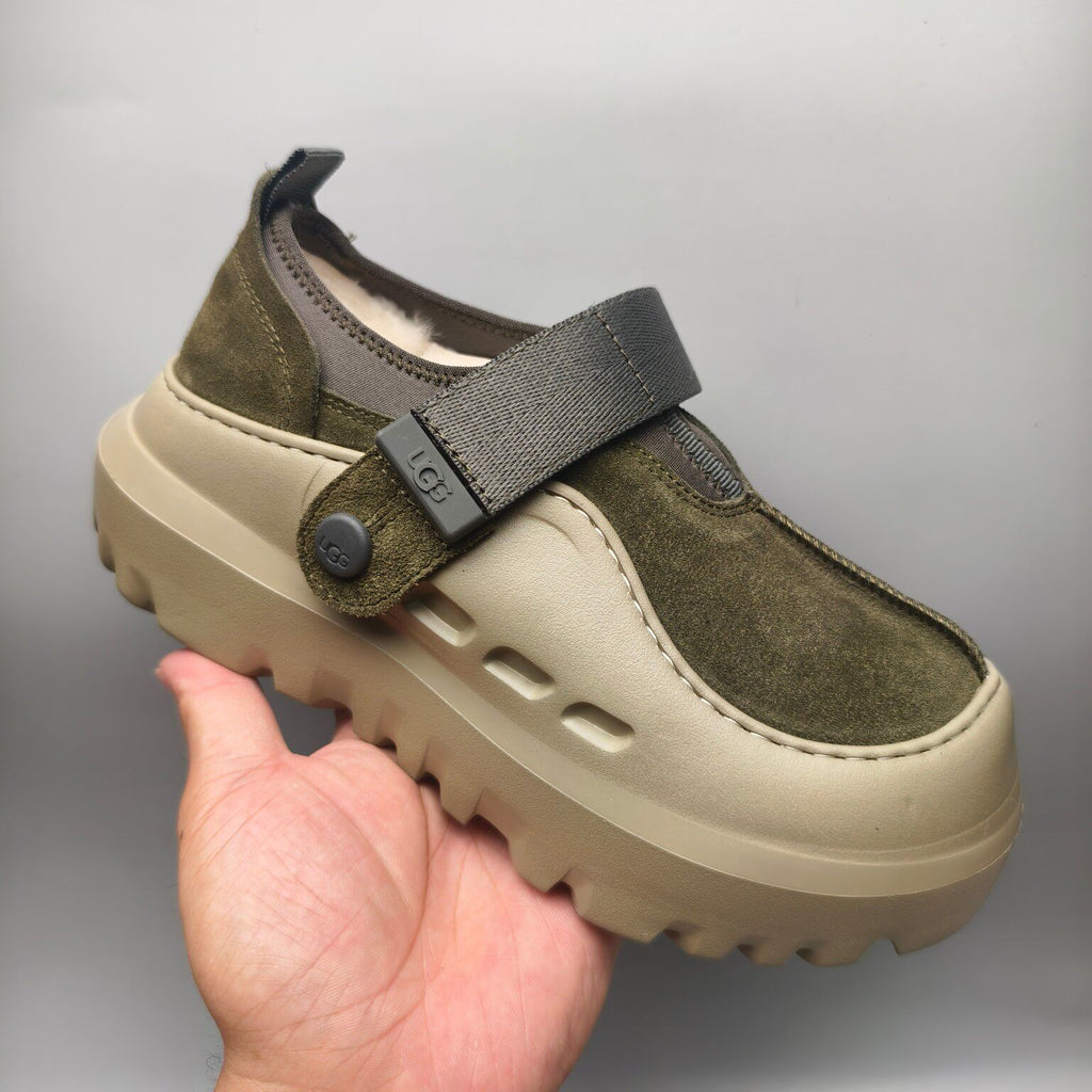Green Unisex Slip-On Casual Shoes | Model 7550