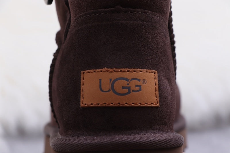 Coffee Brown W Mini Bailey Button II Boots | Model 6422