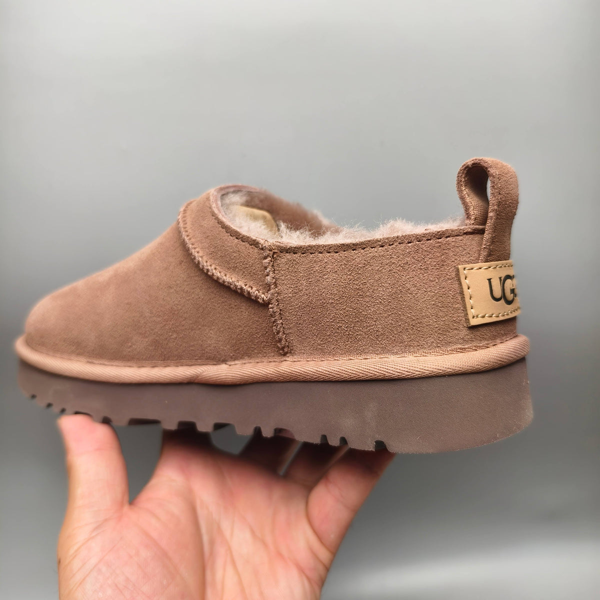 Women's Classic Muted Pink Slip-On Shoes | Model 3891