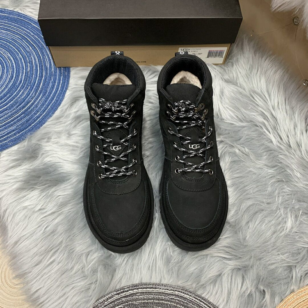 Men's Black Lace-Up Casual Shoes | Model 2991