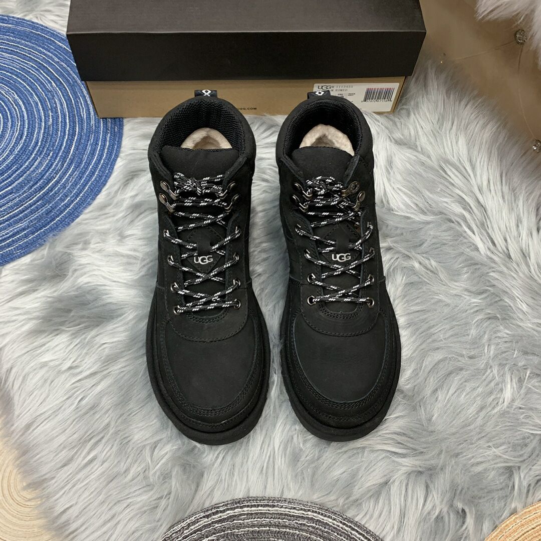 Men's Black Lace-Up Casual Shoes | Model 2991