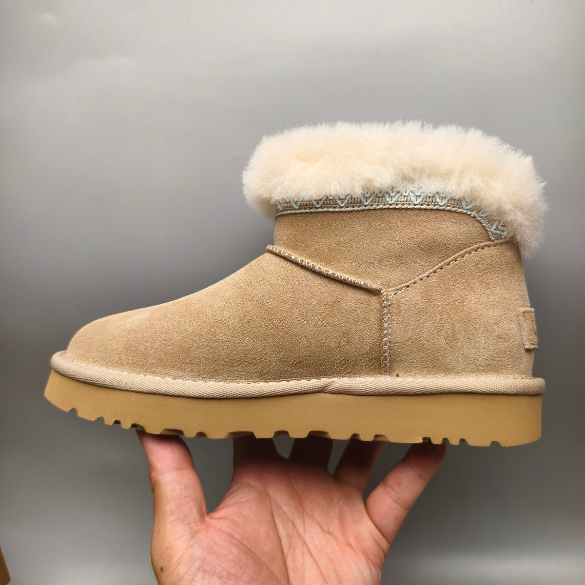 Sand Ethnic-Inspired Low-Top Casual Shoes | Model 4496