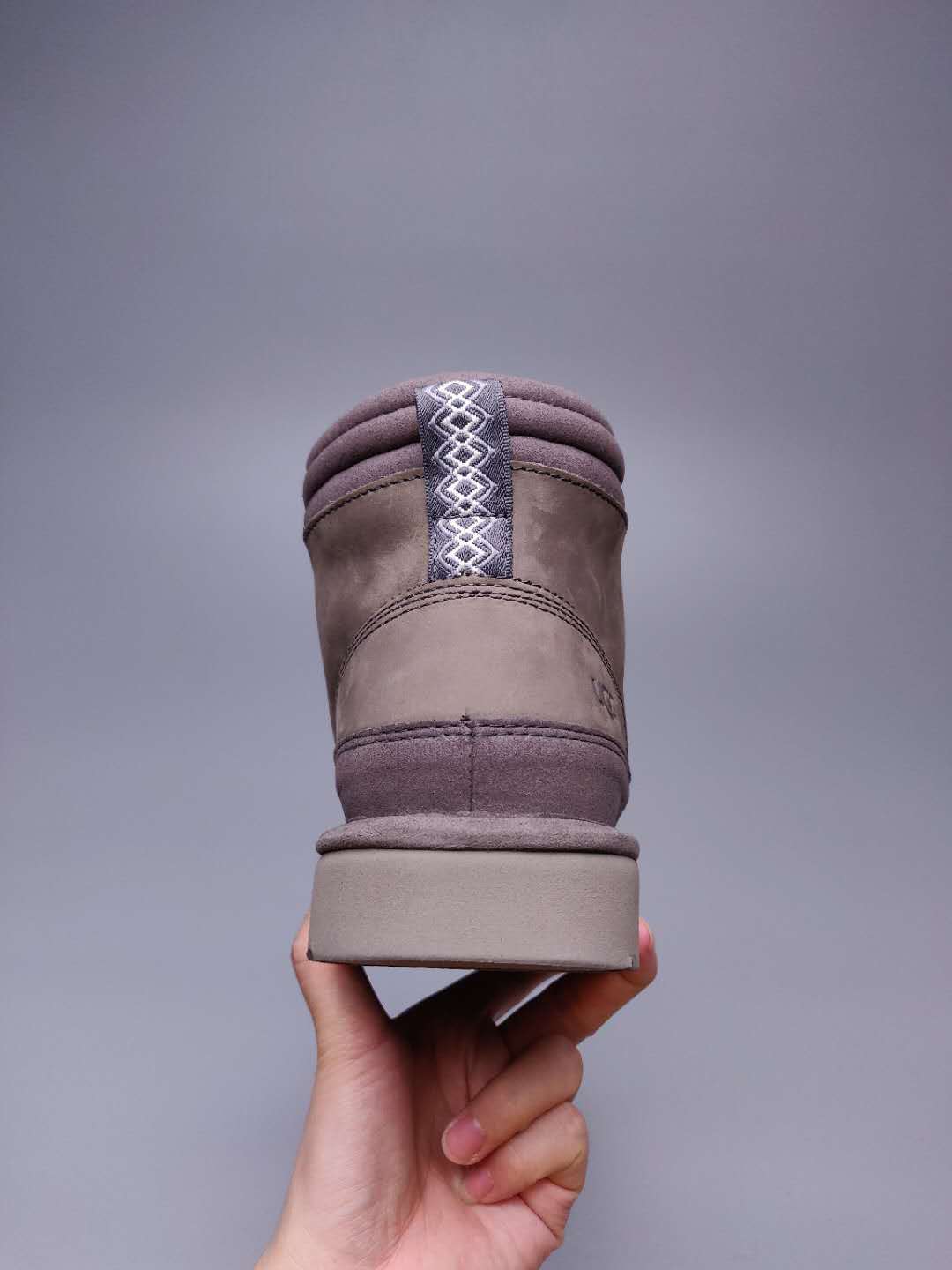 Men's Gray Lace-Up Casual Shoes | Model 2991