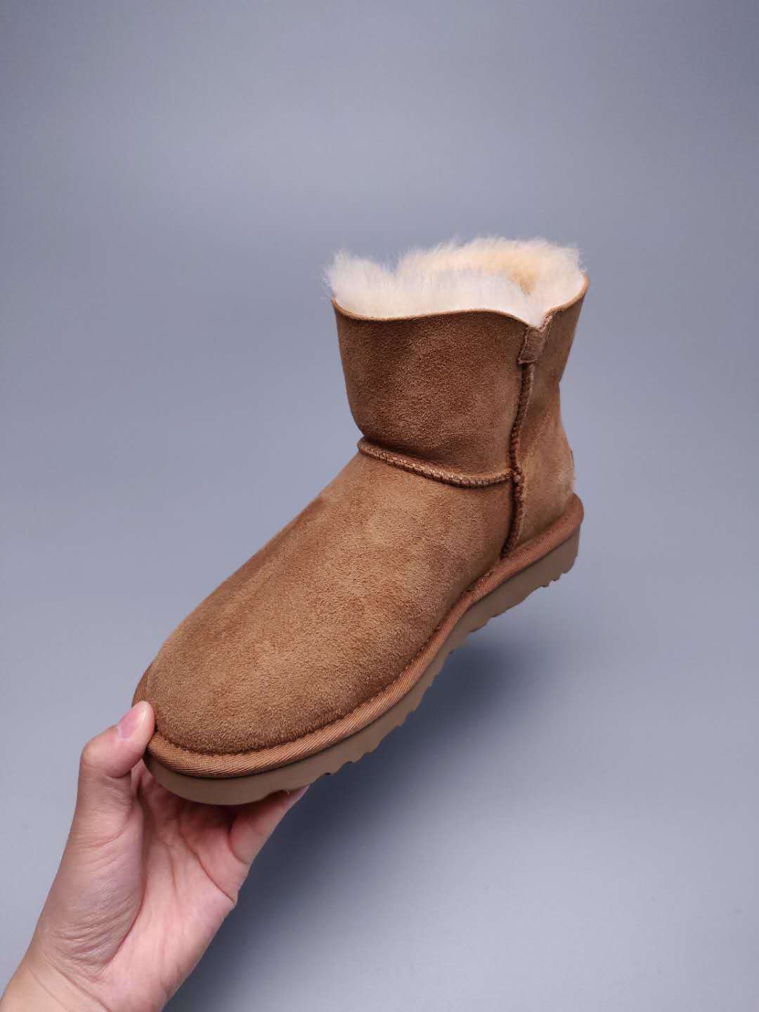 Chestnut Side-Zip Ankle Boots | Model 2481