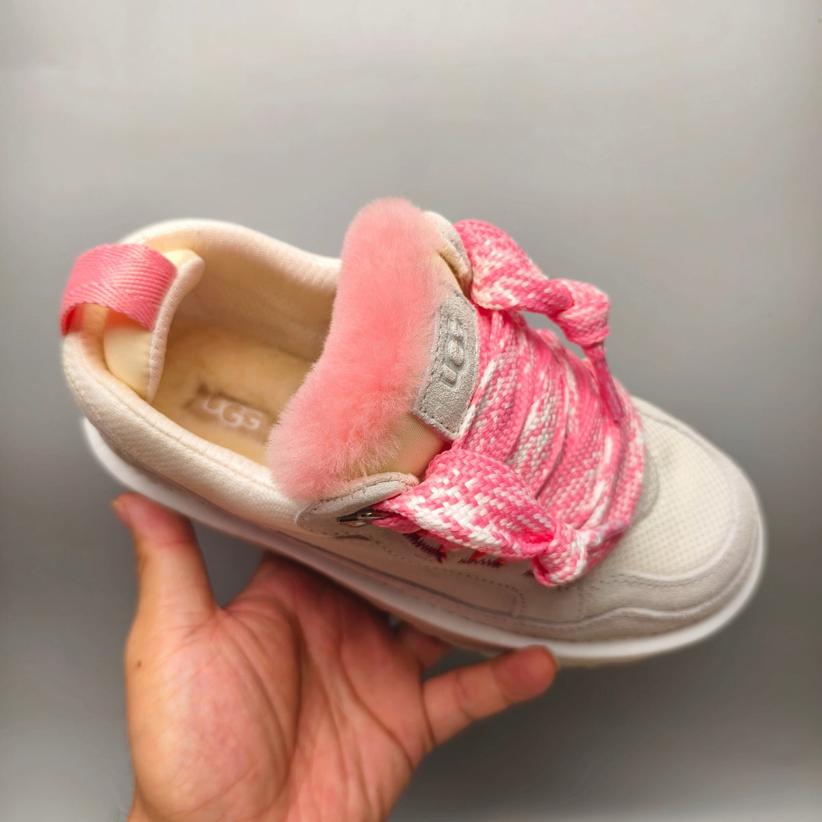 Model 4032 White Mesh Sneakers | Matching Couple Style