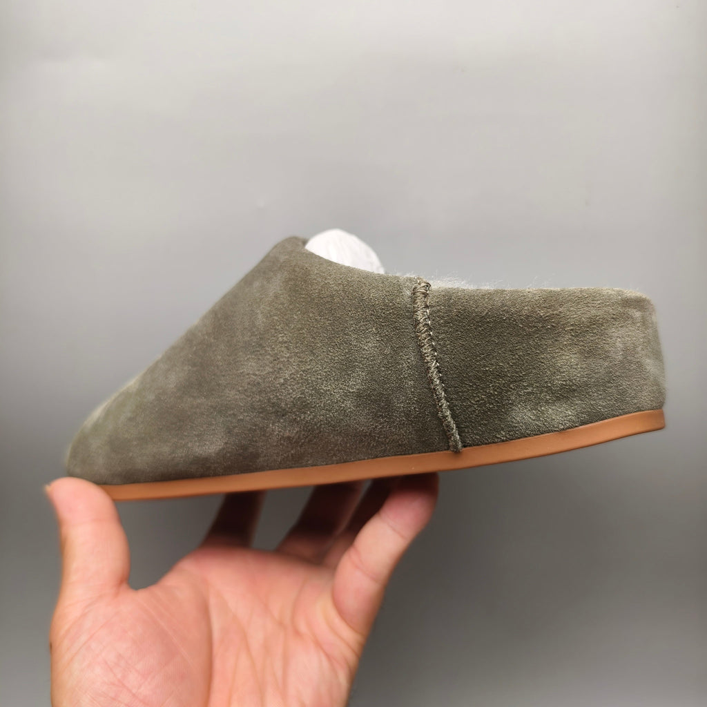 Green Slip-On House Shoes – Model 1390