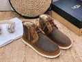 Chestnut Brown Zip-Up Casual Shoes | Model 3883