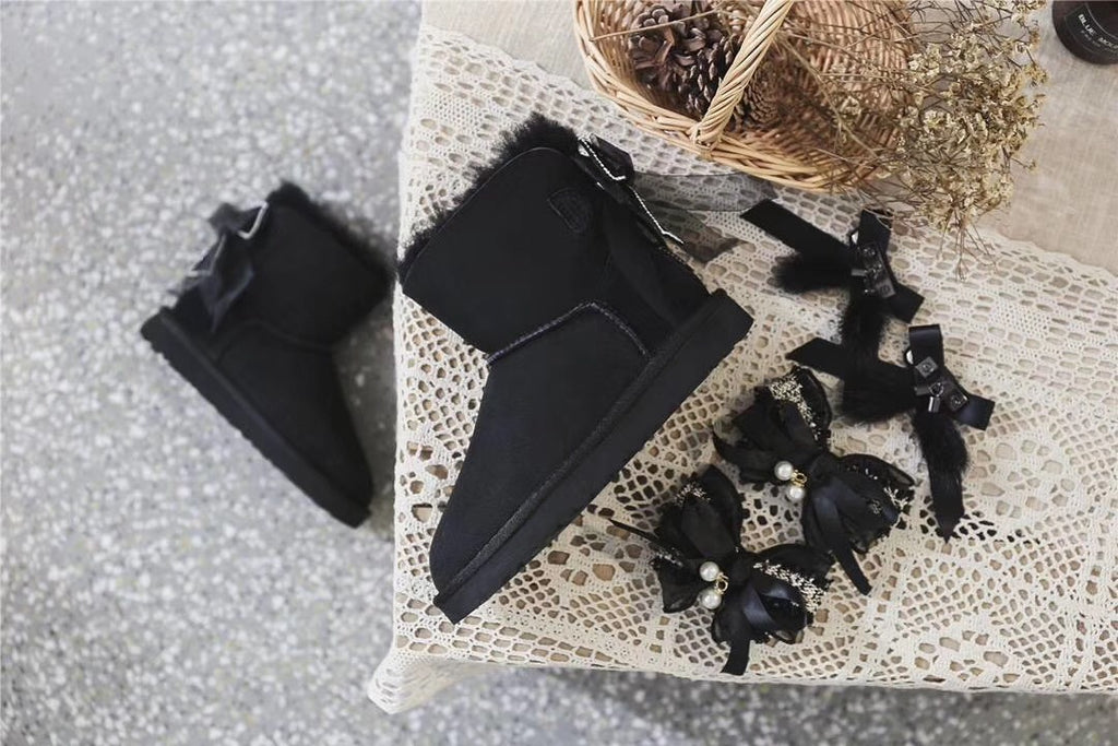 Classic Black 3-Way Winter Boots | Model 6503